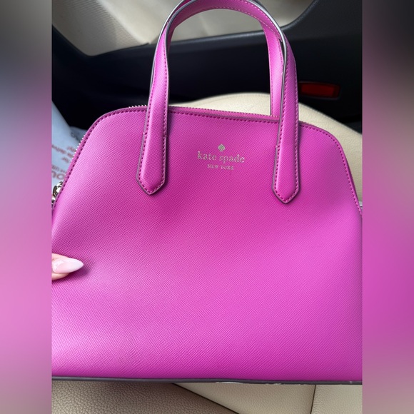 kate spade Handbags - Kate Spade ♠️ New York Schuyler Satchel in Baja Rose (Hot Pink)
